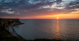 Sunset - Arromanches