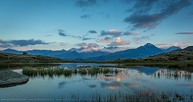 Coucher de soleil au Lac Guichard